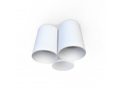 Moderní stropní LED osvětlení EYE TONE, 3xGU10, 10W, bílé