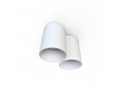 Moderní stropní LED osvětlení EYE TONE, 2xGU10, 10W, bílé