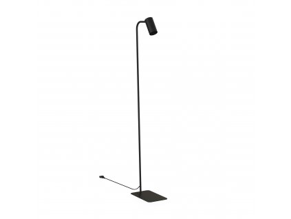 Stojací moderní LED lampa MONO, 1xGU10, 10W, černá