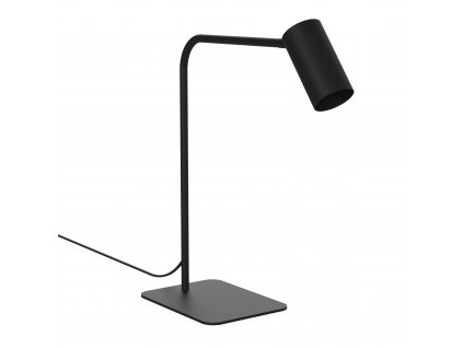 Stolní moderní LED lampa MONO, 1xGU10, 10W, černá