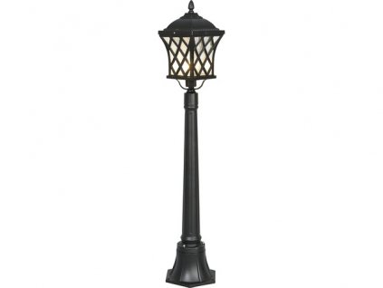 Venkovní stojací lampa TAY, 1xE27, 60W, 112cm, černá