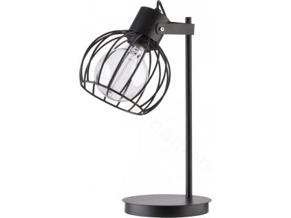 Moderní stolní lampa LUTO, 1xE27, 60W, černá