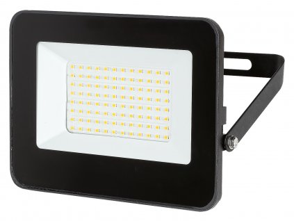 Venkovní nástěnný bodový LED reflektor FLOOD, 50W, denní bílá, IP65, černý