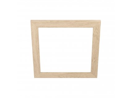 Dřevěný rámeček k LED panelům SALOBRENA-F, 50x50cm, čtvercový, světlý hnědý