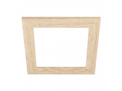 Dřevěný rámeček k LED panelům SALOBRENA-F, 34x34cm, čtvercový, světlý hnědý