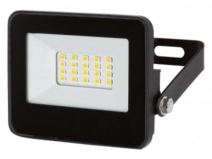 Venkovní nástěnný bodový LED reflektor FLOOD, 10W, denní bílá, IP65, černý