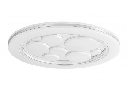 Přisazené stropní LED osvětlení LAGERTHA, 36W, denní bílá, kulaté, bílé