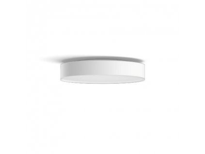 Přisazené stropní LED chytré osvětlení HUE ENRAVE s vypínačem, 19,2W, teplá bílá-studená bílá, bílé