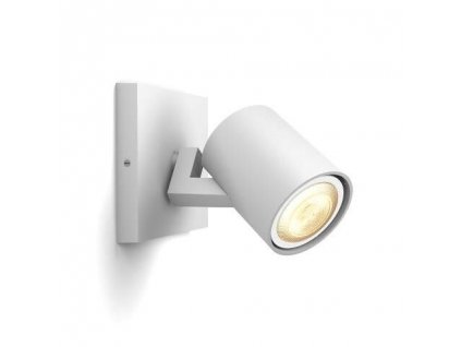 Nástěnné bodové LED chytré osvětlení HUE RUNNER, 1xGU10, 5W, teplá bílá-studená bílá, bílé