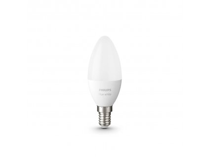 Chytrá LED žárovka HUE, E14, B39, 5,5W, 470lm, teplá bílá, 2ks