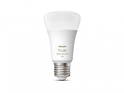 Chytrá LED stmívatelná žárovka HUE s funkcí RGB, E27, A60, 9W, 1100lm, teplá bílá-studená bílá