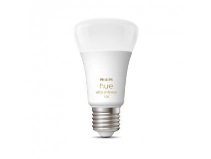 Chytrá LED stmívatelná žárovka HUE, E27, A60, 8W, 1100lm, teplá bílá-studená bílá
