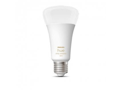 Chytrá LED stmívatelná žárovka HUE, E27, A67, 13,5W, 1521lm, teplá bílá-studená bílá