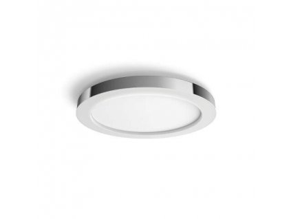 Stropní koupelnové LED chytré osvětlení HUE ADORE s vypínačem, 25W, teplá bílá-studená bílá, chromov