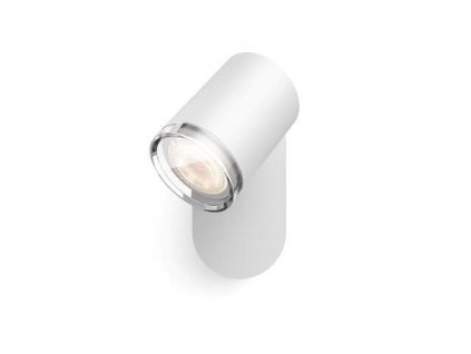 Nástěnné koupelnové LED bodové osvětlení HUE ADORE s vypínačem, 1xGU10, 5W, teplá bílá-studená bílá,