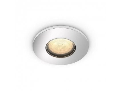 Zápustné koupelnové LED chytré svítidlo HUE ADORE, 1xGU10, 5W, teplá bílá-studená bílá, chromované,