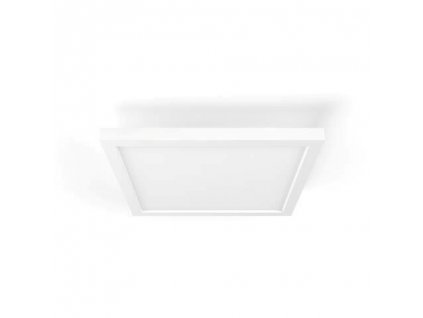 Stropní LED chytrý stmívatelný panel HUE AURELLE s vypínačem, 19W, teplá bílá-studená bílá, čtvercov