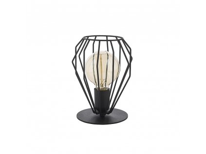 Stolní lampa BRYLANT, 1xE27, 60W, diamant, černá