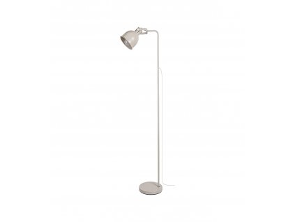 Industriální stojací lampa FLINT, 1xE27, 40W, béžová