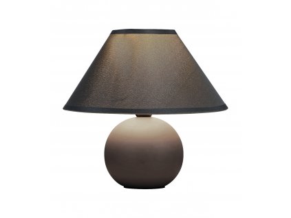Stolní keramická lampa ARIEL, 1xE14, 40W, šedá