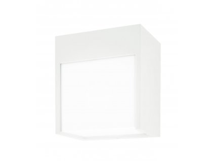 Venkovní LED nástěnné svítidlo BALIMO, 12W, denní bílá, 12x13cm, matné bílé, IP54, čtverec