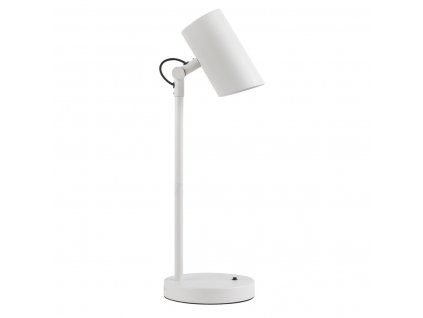 Stolní industriální lampa AGZAR, 1xE14, 5W, bílá