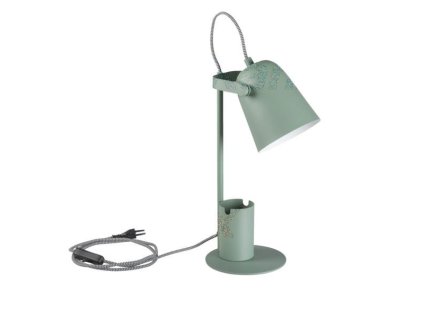 Kancelářská stolní lampa RAIBO, 1xE27, 5W, zelená