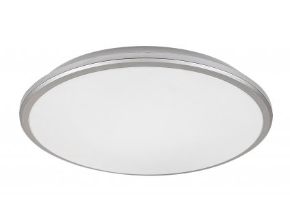 Přisazené LED stropní kulaté svítidlo ENGON, 45W, denní bílá, 48cm, stříbrné