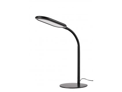Stolní LED lampa ADELMO, 10W, teplá-studená bílá, černá
