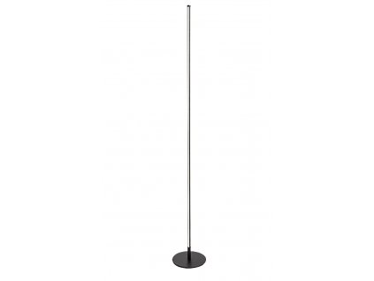 LED designová stojací lampa LUIGI, 18W, teplá bílá, černá