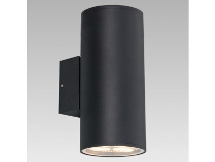 Venkovní nástěnné osvětlení RETO XL, 2xE27, 60W, kulaté, černé, IP54