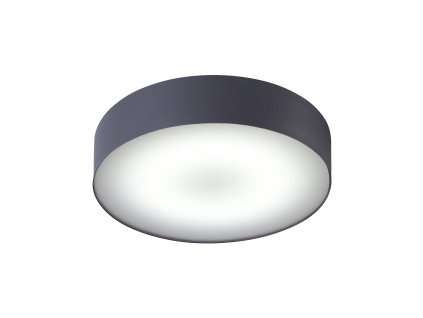 Přisazené stropní LED moderní osvětlení ARENA, 18W, denní bílá, kulaté, šedé