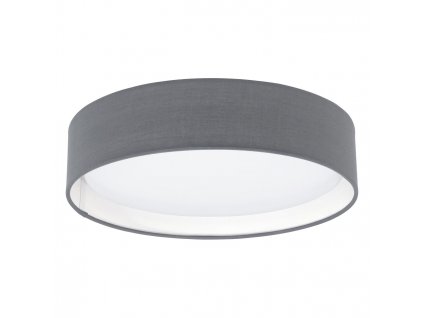 LED stropní osvětlení PASTERI, 11W, teplá bílá, 32cm, kulaté, šedé