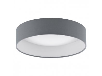 Stropní LED osvětlení POLOMARO, 12W, teplá bílá, 32cm, kulaté, šedé