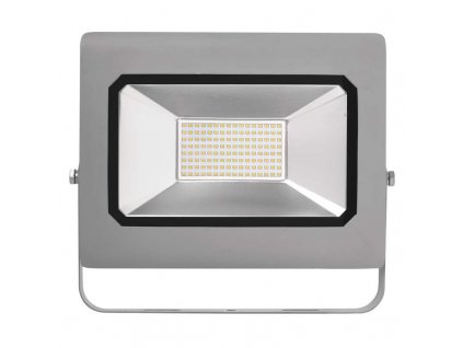 Venkovní LED nástěnný reflektor PROFI, 100W, neutrální bílá, šedý, IP65