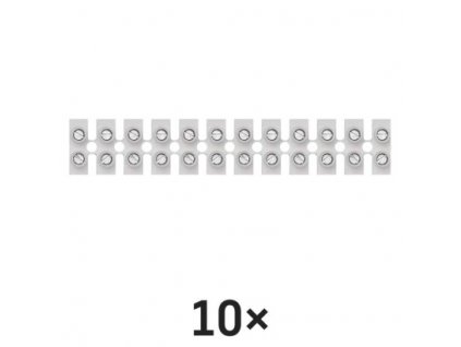 Svorkovnice 12x10,0 mm, bílá
