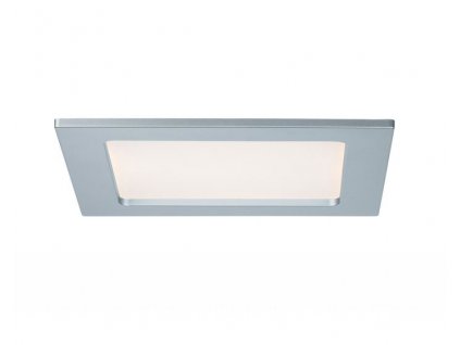 Zápustný LED panel QUALITY LINE PANEL, 12W, teplá bílá, stříbrný