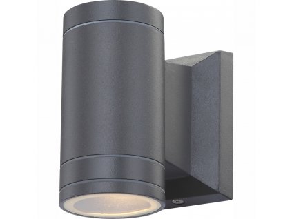 Venkovní nástěnné osvětlení GANTAR, GU10, IP44, šedé