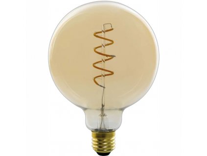 LED filamentová stmívatelná žárovka, E27, G125, 4W, 200lm, teplá bílá