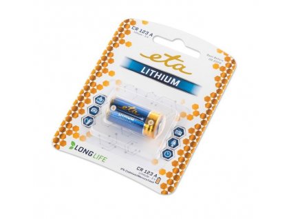 Baterie lithiová ETA PREMIUM CR123
