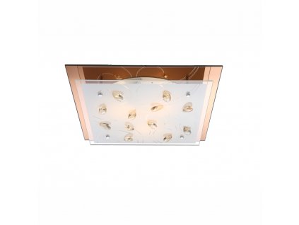 Stropní LED moderní osvětlení AYANA, hranaté, 42cm