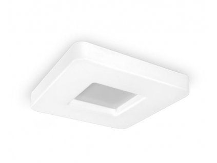 Přisazené moderní stropní / nástěnné LED osvětlení EVIK, 42W, teplá bílá, 46x46cm, hranaté