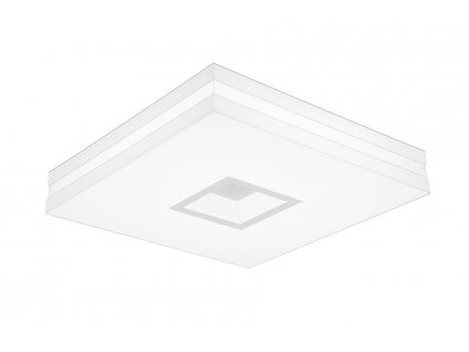 Moderní stropní LED osvětlení PETY, 100W, teplá bílá, 80x80cm, hranaté