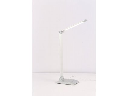 LED stmívatelná stolní lampička, šedá