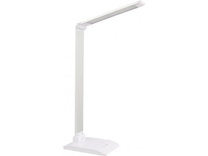 LED stmívatelná stolní lampička, bílá