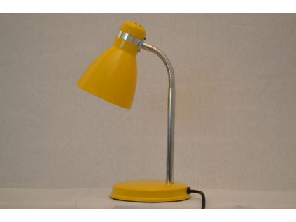 Stolní retro lampa FANDA, žlutá