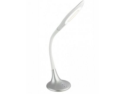 LED stmívatelná stolní lampa PATTAYA, stříbrná