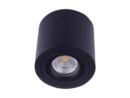 Stropní bodové osvětlení DOWNLIGHT SURFACE, 1xGU10, 50W, 8cm, kulaté, černé