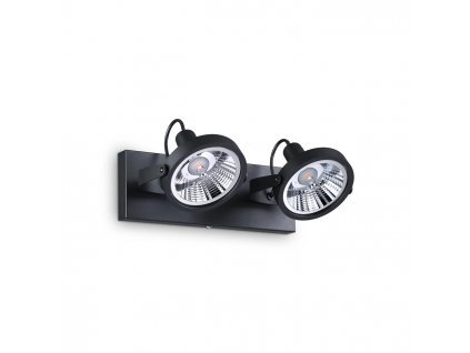 Bodové LED nástěnné / stropní svítidlo GLIM, černé