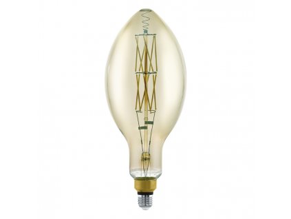 LED stmívatelná filamentová retro žárovka, E27, E140, 8W, 600lm, teplá bílá